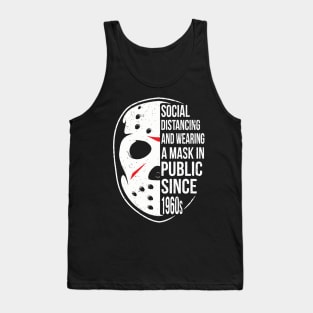 Social Distancing And Wearing Mask since 1960s Tank Top